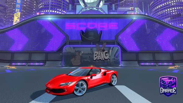 A Rocket League car design from IceDragon7972