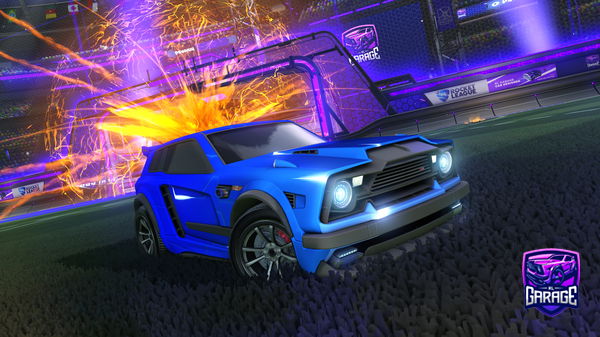 A Rocket League car design from Dominator-Dominus