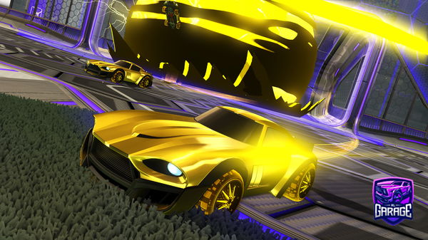 A Rocket League car design from Men69420