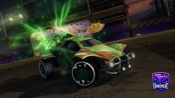A Rocket League car design from Sango_Tango123