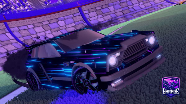 A Rocket League car design from Fire_Tiger