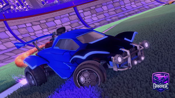 A Rocket League car design from dxshRL