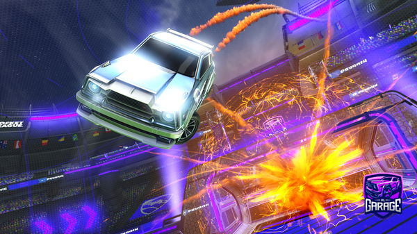 A Rocket League car design from ilipad