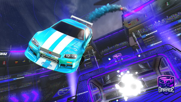 A Rocket League car design from final_guy