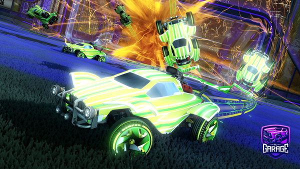 A Rocket League car design from Itz_jusang