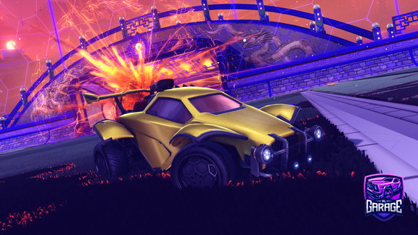 A Rocket League car design from rickcolp42