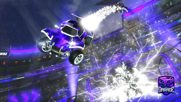 A Rocket League car design from FusionVoltage