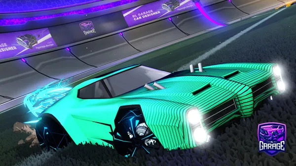 A Rocket League car design from electricwatermelon