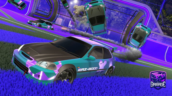 A Rocket League car design from MrSidFace