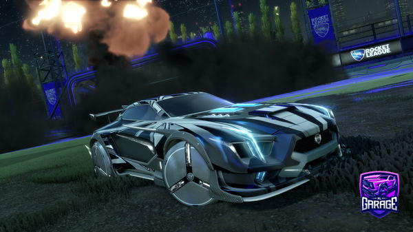 A Rocket League car design from Axelschweiss83