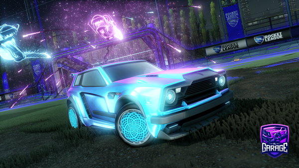A Rocket League car design from Ttvknowibad