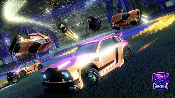 A Rocket League car design from Zine_games94