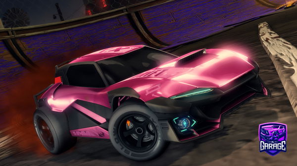 A Rocket League car design from Kaykayem