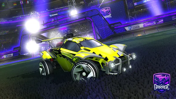 A Rocket League car design from gysgutsyal