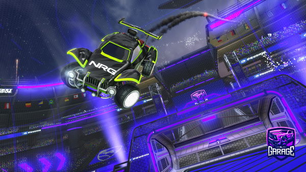 A Rocket League car design from Blazequack