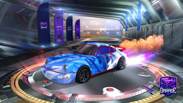 A Rocket League car design from crwbanybirds