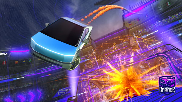 A Rocket League car design from az__tanjawi