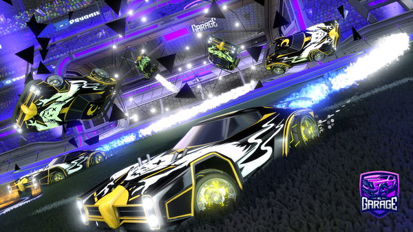 A Rocket League car design from StillGalactical