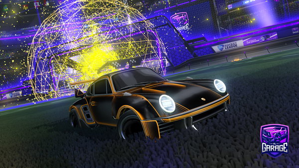 A Rocket League car design from Pada310