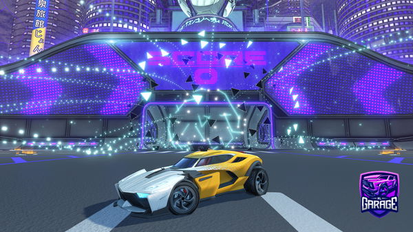 A Rocket League car design from Wulff