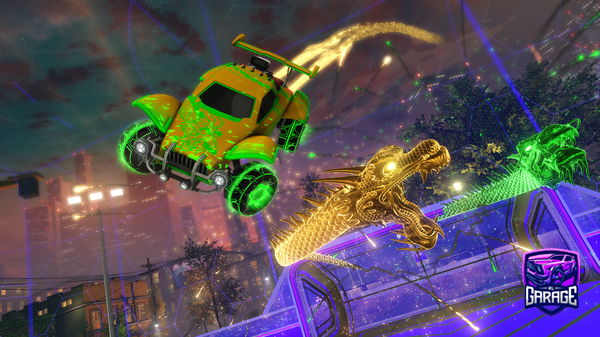 A Rocket League car design from ProfessorFrizzle