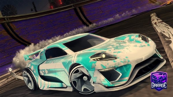 A Rocket League car design from Tfw_Astro