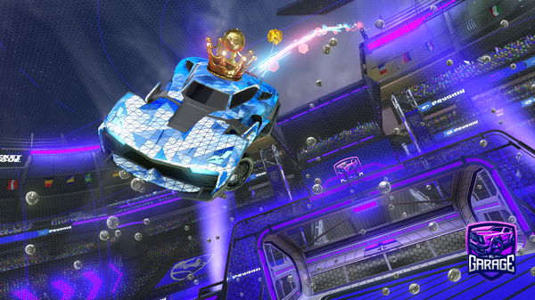 A Rocket League car design from cdd1019