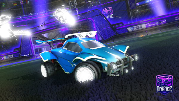 A Rocket League car design from MoTasleem786