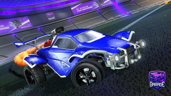 A Rocket League car design from Hunek