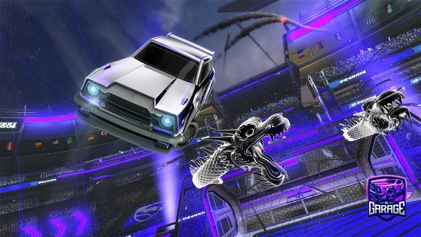 A Rocket League car design from SolidState3492