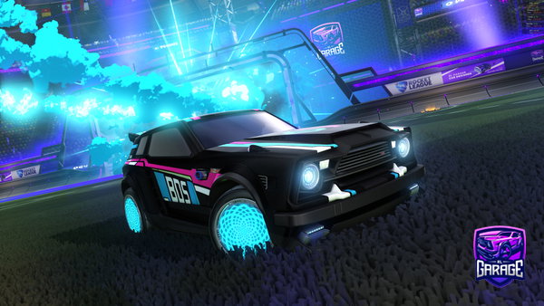 A Rocket League car design from AMD_RUSTY