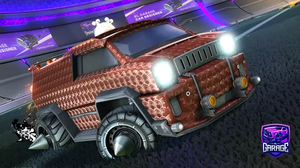 A Rocket League car design from Jam_ware
