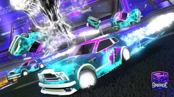 A Rocket League car design from Joker0099