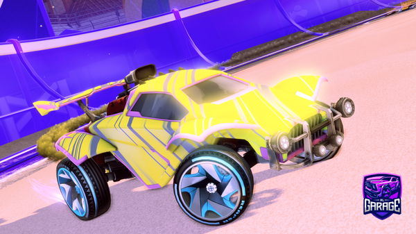 A Rocket League car design from Dogwater2414