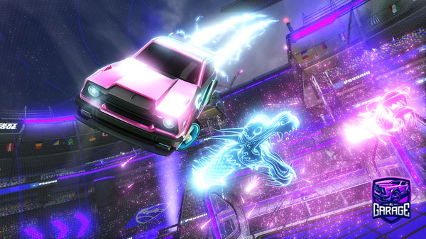 A Rocket League car design from dacree