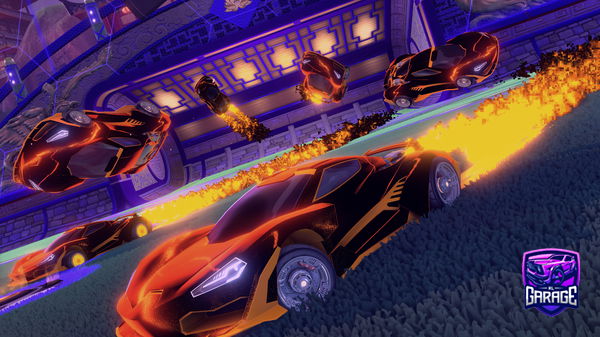 A Rocket League car design from Pacmanbear