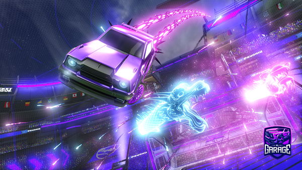 A Rocket League car design from YAMATO_2137