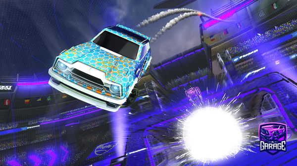 A Rocket League car design from markrt