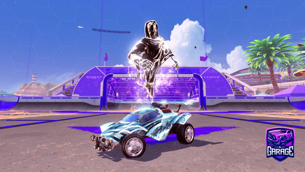 A Rocket League car design from Super-charged007