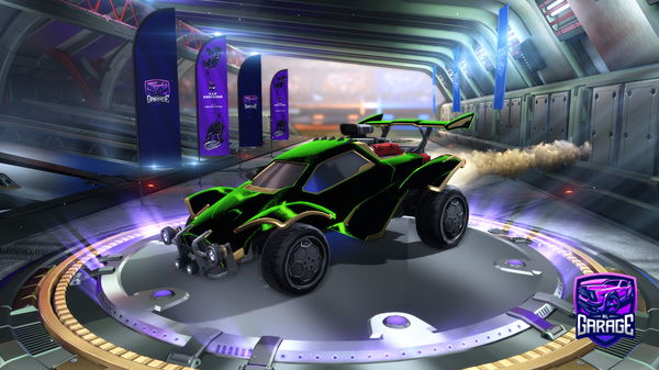 A Rocket League car design from Mossburg42
