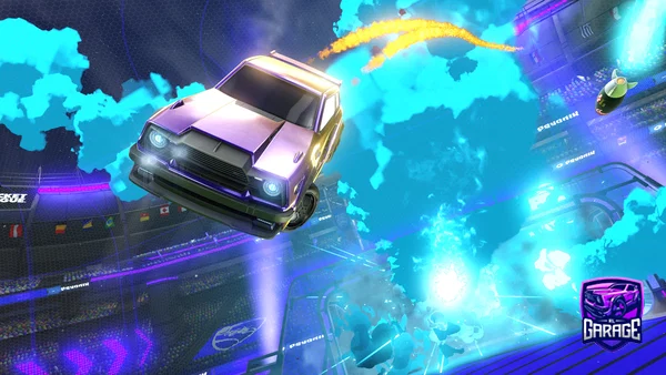 A Rocket League car design from CodeChambre2079