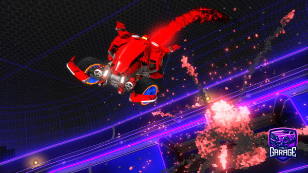 A Rocket League car design from Axolotlife