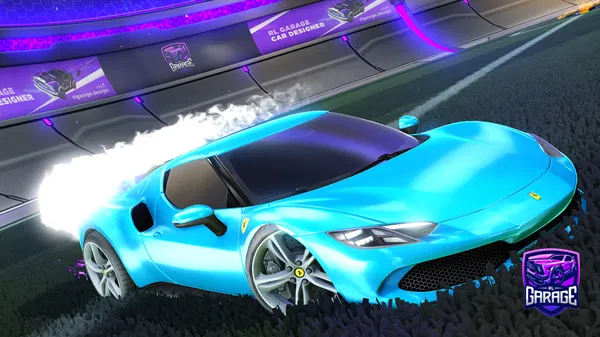 A Rocket League car design from Siyan_I