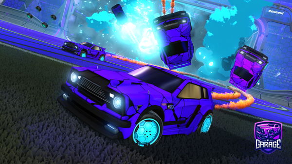 A Rocket League car design from GlacierRez