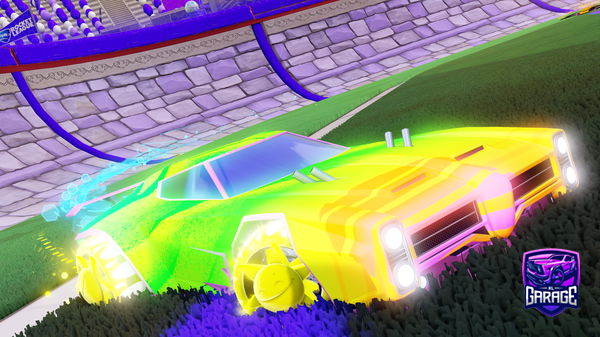 A Rocket League car design from LlamaLandonYT