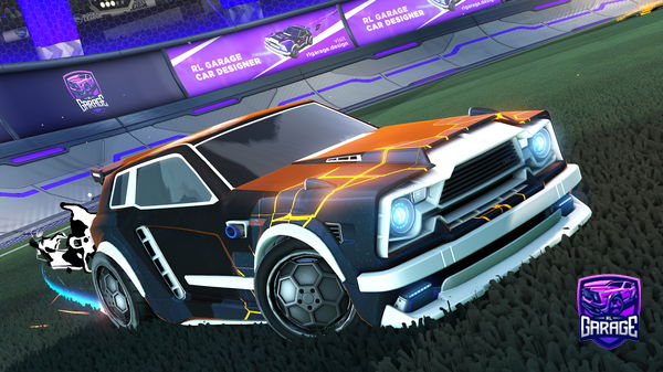 A Rocket League car design from Knowev