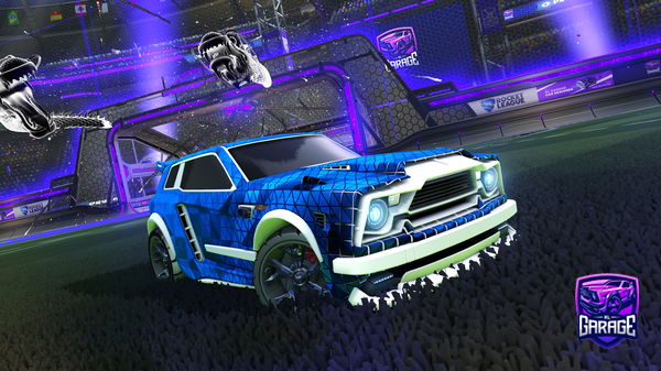 A Rocket League car design from TStriker07