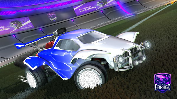 A Rocket League car design from Samble007ish