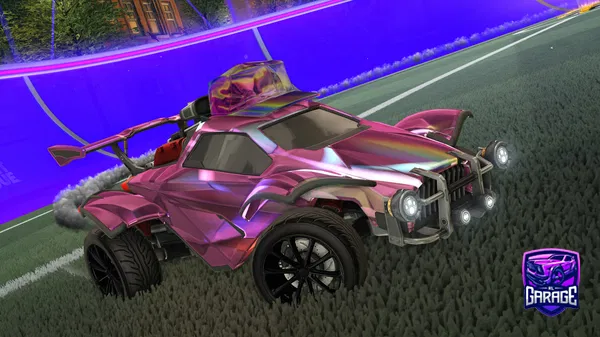 A Rocket League car design from Jugra