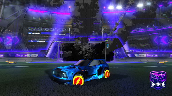 A Rocket League car design from fp19